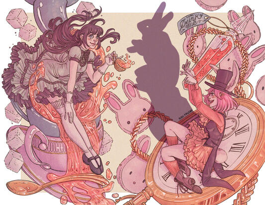 OCs Chisa and Kasumi